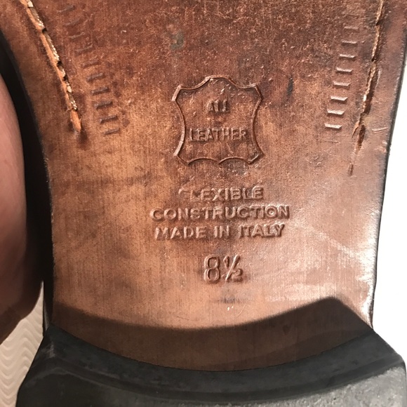 Men's Pronto•Uomo Firenze Italian oxford 8.5M - Picture 7 of 8